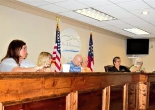 Hiawassee City council